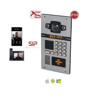 Système de sécurité visuel de Smart Home d'interphone d'appartement d'ONVIF avec le clavier numérique