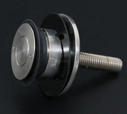 316 Stainless Steel Glass Fixing Bolt Zinc Plate Surface ISO7980 Standard