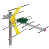 Unidades exteriores da antena 10dBi cinco do Yagi do T2 de Dvb da resistência do tempo