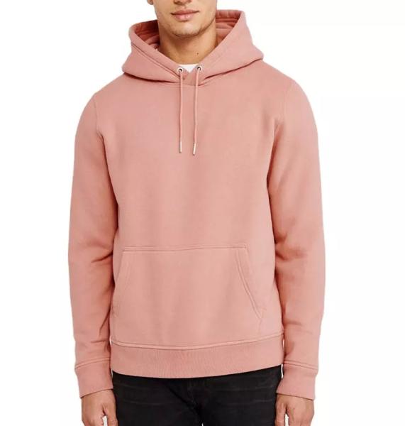 Regular Cotton Long Sleeve Pullover Hoodie Customized Logo Printing