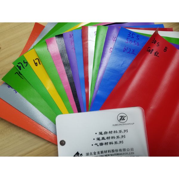 PVC покрыл брезент черного водоустойчивого разрыва брезента устойчивый