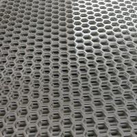 Filtração Punched Steel Mesh 450mm Galvanizado Metal Perforado