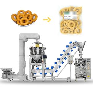 Frozen Onion Rings Retort Bag Meat Doypack Packing Machine Fried Squid Pickle