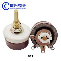 BC1 Disque à haute puissance américain Disque variable Résistance réglable Rhéostat coulissant 25W 50W 100W 500W