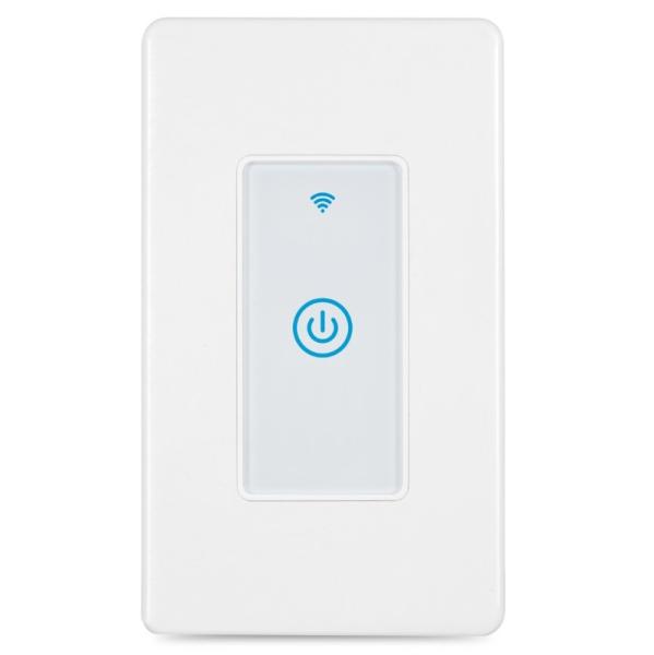 Tuya Single Pole Wifi Switch Wall Mounted Intelligent Switches 110V - 250V AC