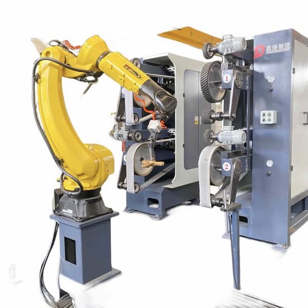 Машины для шлифовки с помощью CNC Машины для шлифования резиновых кранов с роботизированной рукой FUNAC