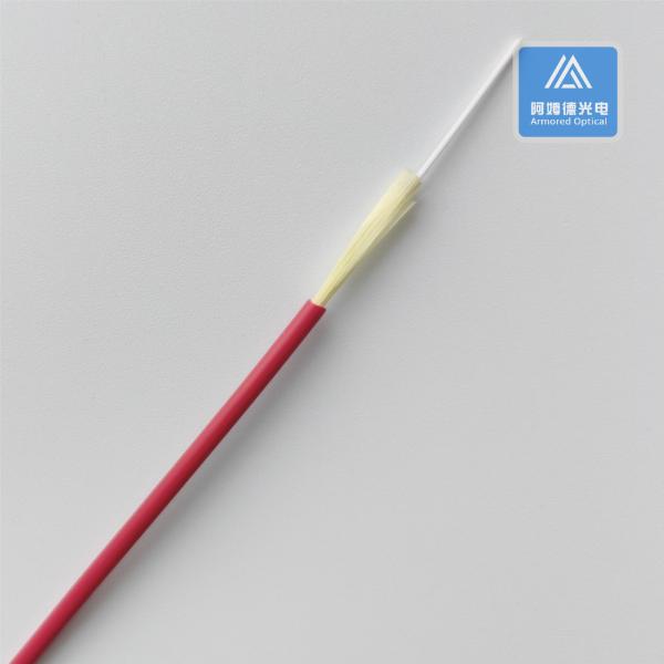 Simplex MM Multi Mode câble à fibre optique à l'intérieur et à l'extérieur rouge