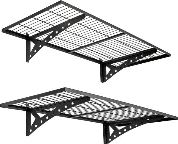 Possíveis portadores de ferramentas 2x3ft Garagem Parede de armazenamento Monte Prateleira de prateleira para Armazém Prateleiras de parede Prateleira de suporte