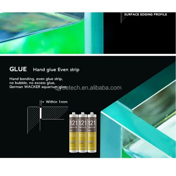 Customizable Laminated Glass Fish Tank the Ultimate Decorative Choice for Dining