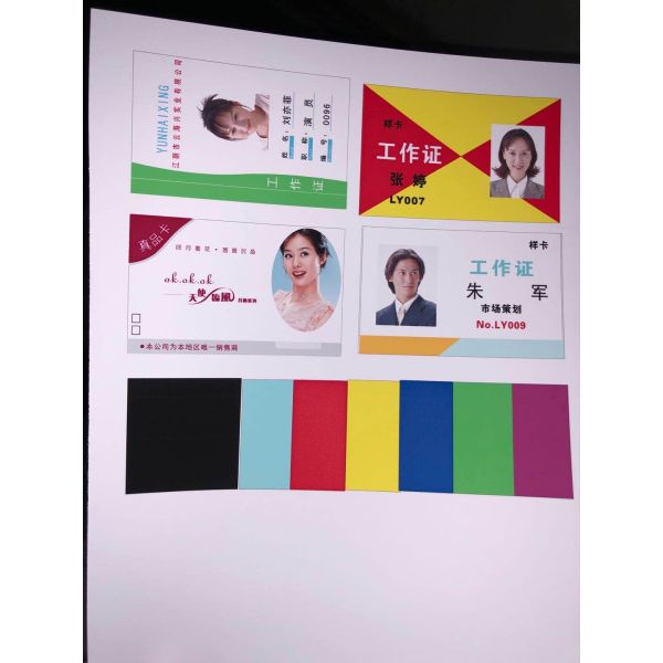 Двойная бортовая карта загерметизировала листы Pvc 0.40mm Printable