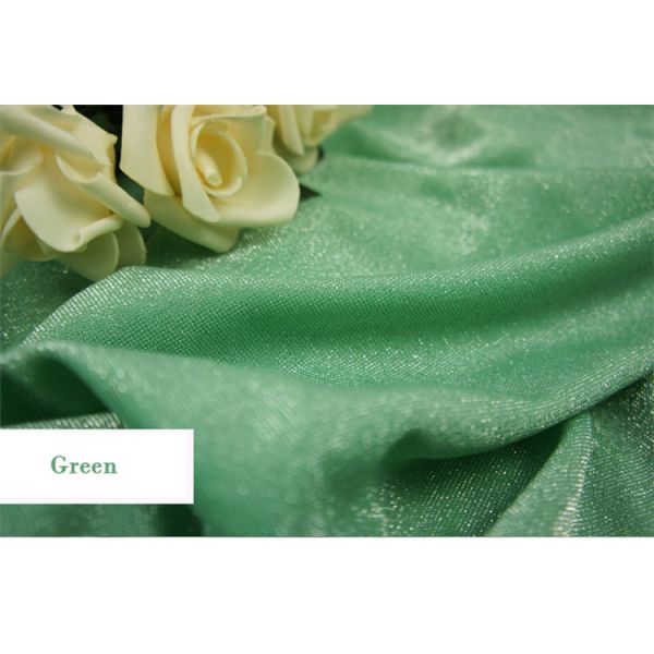 Яркий розовый сияющий Sequin простирания вяжет ткань ткани 40gsm Lurex металлическую