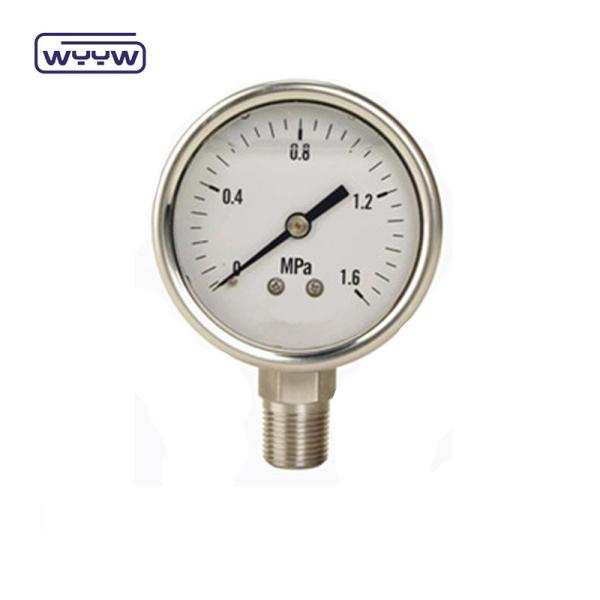 2.5 industrial oil filled pressure gauge price
