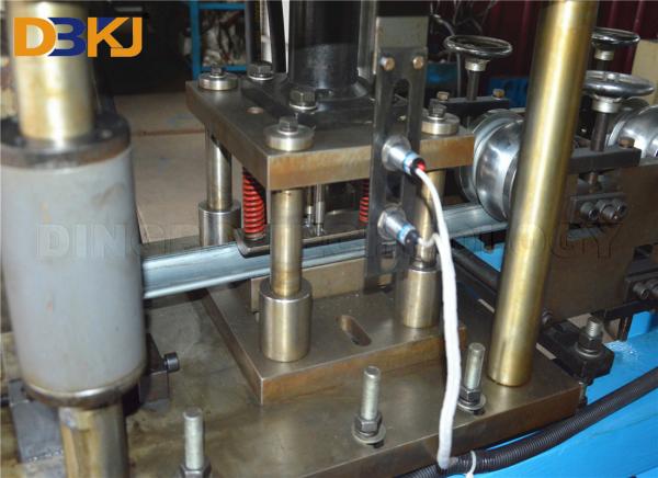 Hydraulic Electrical Rolling Shutter Door Roll Forming Machine With PLC Control System