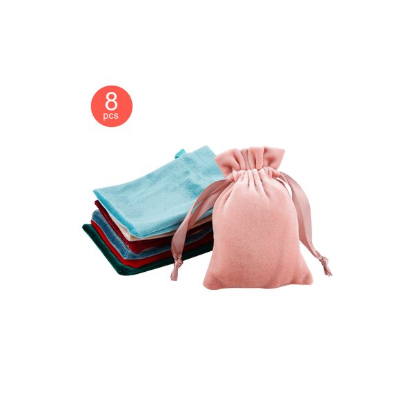 Velvet Gift Bags, Velvet Drawstring Pouches, Bracelets, Necklaces, Watches, Rings, Jewelry packaging