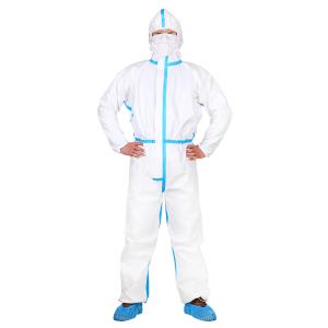 CE Type 4 Disposable Coveralls Against Blood Body Liquid Disposable SF Coverall