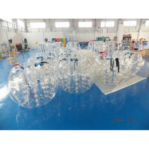 шарик бампера малышей 0.7mm ясный TPU, раздувной шарик Zorb тела для потехи