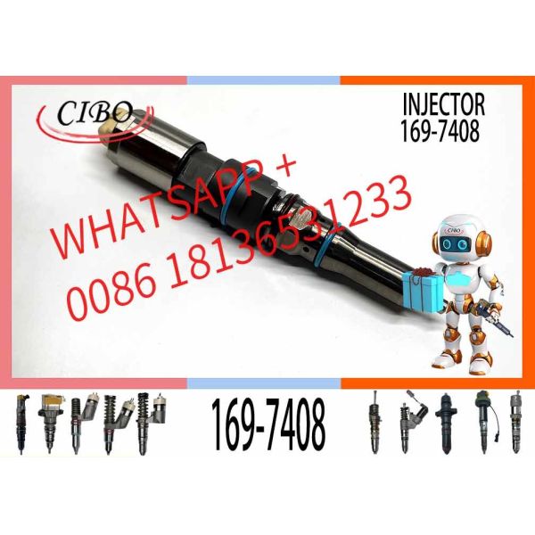 Common rail diesel fuel injector 169-7408 456-3589 324-5467 364-8024 171-9704 173-9272 For  C9.3 Engine