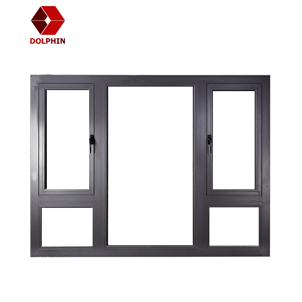 Похищение Windows европейского поворота наклона стиля алюминиевое анти- водоустойчивое для спальни