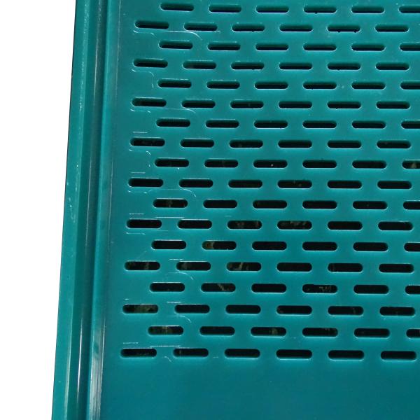 PU Flip-Flop Screen Panel 5mm Aperture 6mm Thickness for Compost Screening