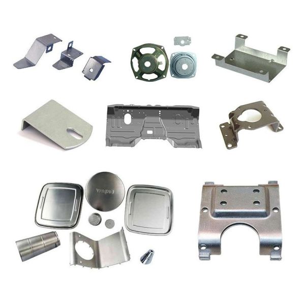 OEM CNC Hardware Components Custom Aluminum Stamping Parts with Laser Cutting
