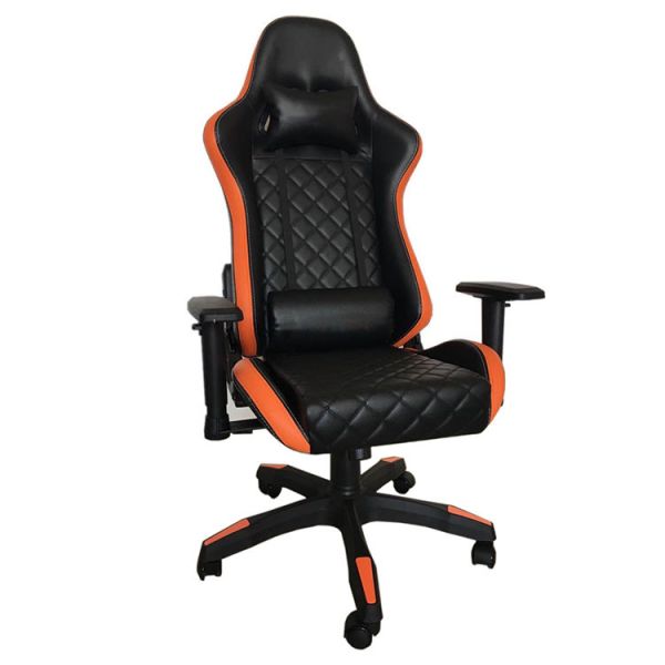 Executive Office Chair Modern Style Gaming Chair with 2D Armrest and Iron Material