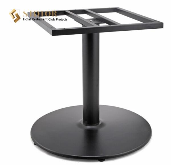 Restaurant Metal Pedestal Table Base Modern 62cm For Round Table
