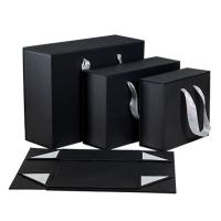 Rectangle Plain Custom Magnetic Box Folding Magnetic Magnet Packaging Cardboard Gift Box