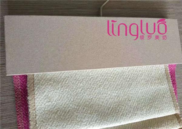 100% Polyester Linen Fabric By The Yard Colorful Plain Cushion Fabric