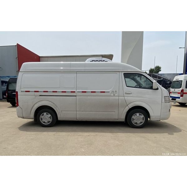 Колеса Van 4 холодной комнаты алюминиевого сплава Refrigerated тележки бензинового двигателя ручные мини 1 тонна