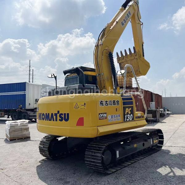 Second-Hand PC130 Excavator Imported from Japan with Original Hydraulic Valve