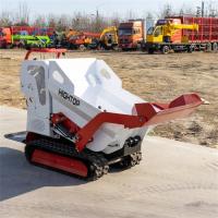 Descargador HT500 de la pista de Epa Mini Crawler Dumper Transporter Rubber del motor de gasolina