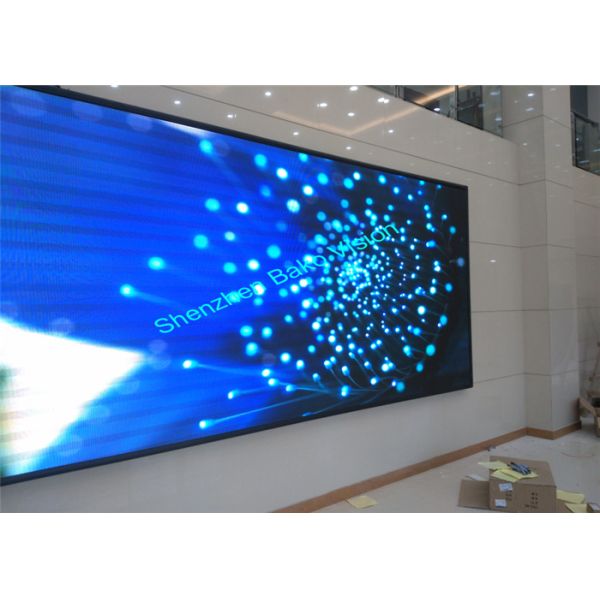 Full Color Small Pixel Pitch Led Screen , P3 SMD 1G1R1B Led Advertising Display