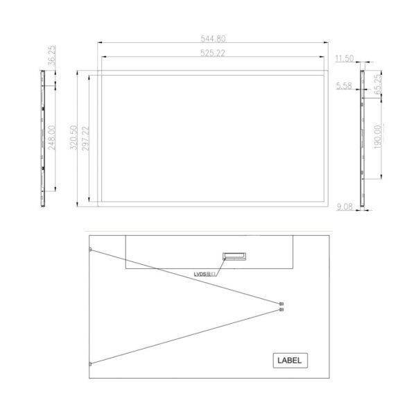 Дюйм 31200mAh 1024×768 афиши 24 цифров Lcd андроида 7,1