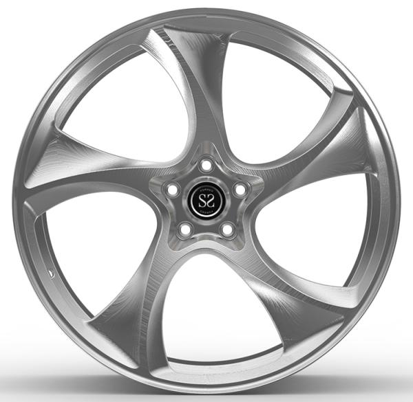 Porsche Boxster 986 1 Piece Forged Wheels Clear Brushed 18x8.5 18x10