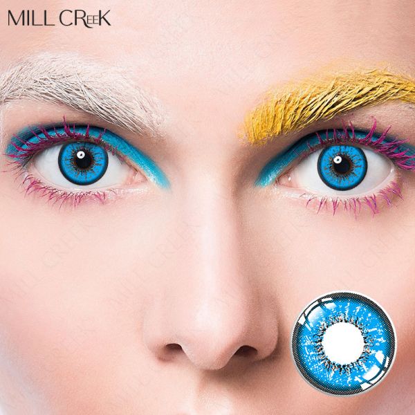 ISO13485 Beautylens Gossip Blue Eye Contact Lenses Natural Look
