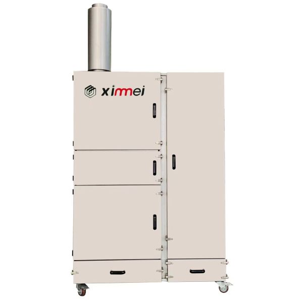 Aspirateur haut de gamme pour le broyage de couteau à bande un collecteur de poussière ignifuge à niveau pour le pelissage machine verticale horizontale