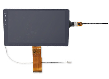 9 дисплей экрана монитора 60pin автомобиля дюйма LVDS 1280*720dots TFT LCD