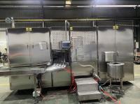 cone friável do waffle 5000pcs/H que faz a economia do espaço do fabricante do cone do milho da máquina