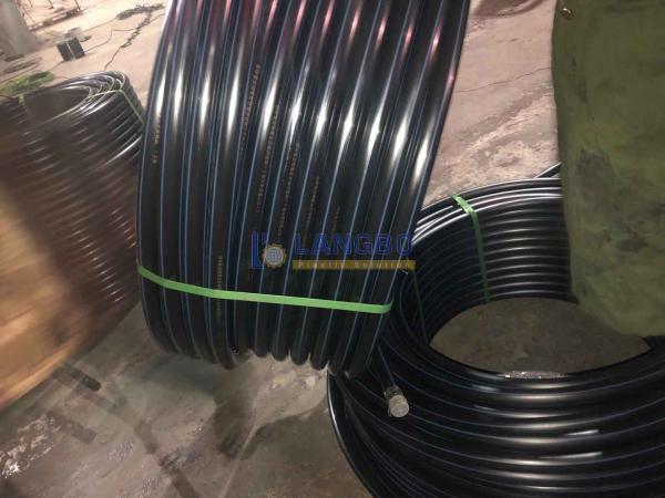 Advanced PE Hose Coiling System 0.1-10m/min Coiling Speed HDPE Pipe Winding Machine For Processed Pipes