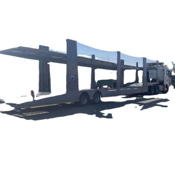 15 Workdays Production Time Semi-Trailer Car Transport Trailer with and Two Layers