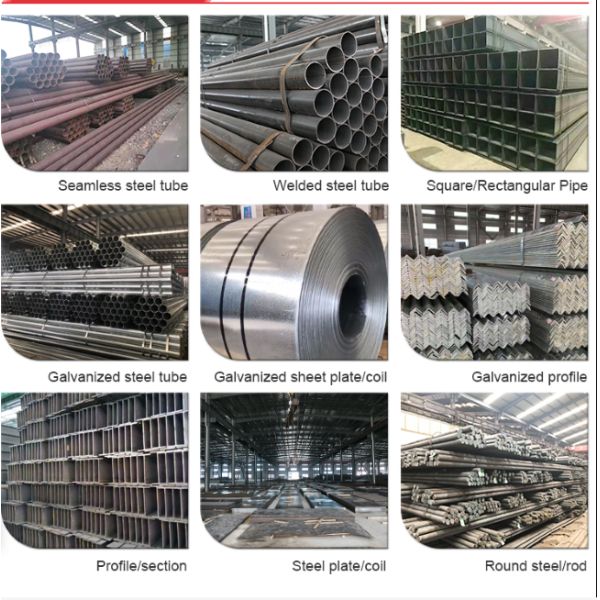 DIN 1m-12m Black Painted Carbon Steel Rods Q460 Q510