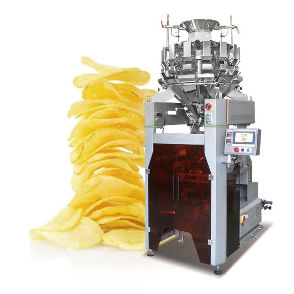 Machine d'emballage de sacs à bonbons pour les chips de banane