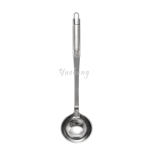 Stianless steel Slotted skimmer soup scoop for kitchen  cooking tool