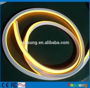 super brightness yellow square neon led light  smd2835 pvc tube 12v  for house