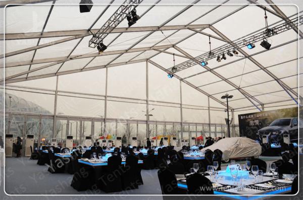 Sturdy Aluminum Frame Wedding Reception Marquee / Outside Party Tents For Rent