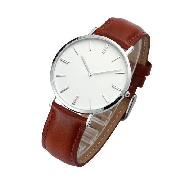 Interchangeable Leather Strap Watches For Gilrs Japanese Miyota Movement