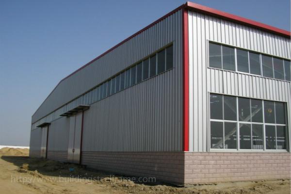 Customized Green H Section Painting Structural Steel I Beam U Channel-Workshop