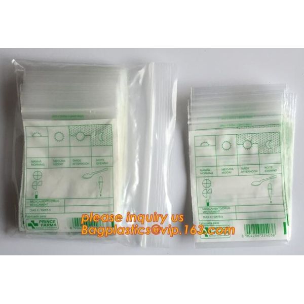 tablets pills packaging bag, poly medical dispenser k bag drug zipper bags reclosable bags, zipper bag medical min