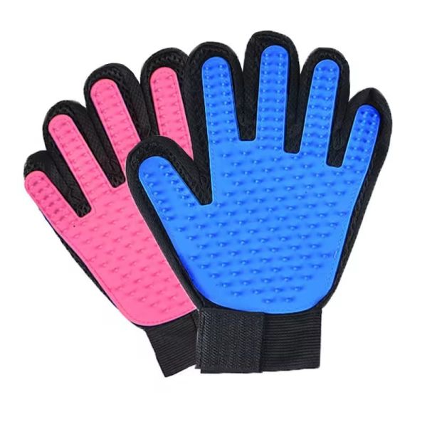 ODM Горячая продажа Купальная щетка Удаление волос Кошки Собаки Уборка домашних животных Уборка Массаж Удаление волос домашних животных Перчатка