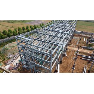 Long-Lasting Robust Industrial Steel Structure Compliant with CE, SGS and Australian Construction Standards